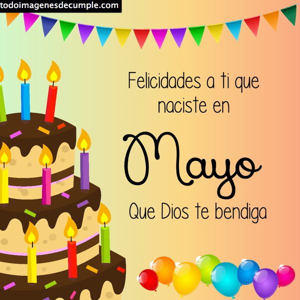 cumpleaños Mayo