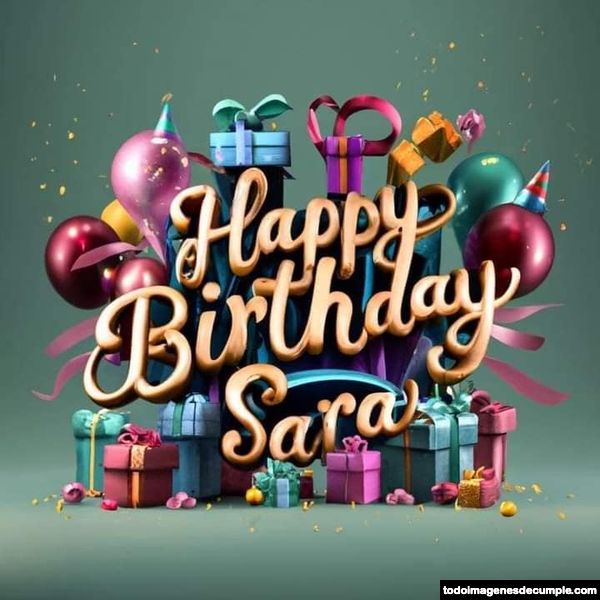 Imágenes de cumpleaños con nombres y familiares