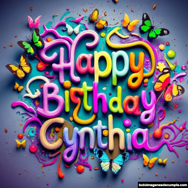 Imágenes de cumpleaños con nombres y familiares