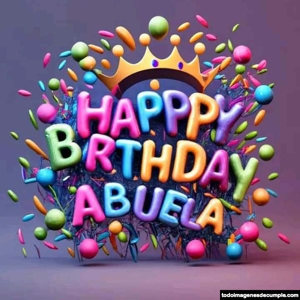 Imágenes de cumpleaños con nombres y familiares