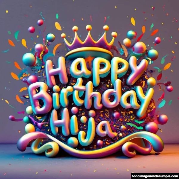 Imágenes de cumpleaños con nombres y familiares