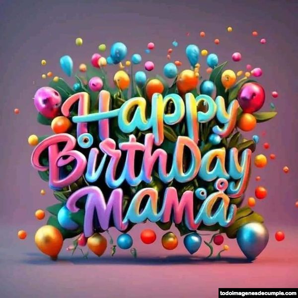 Imágenes de cumpleaños con nombres y familiares