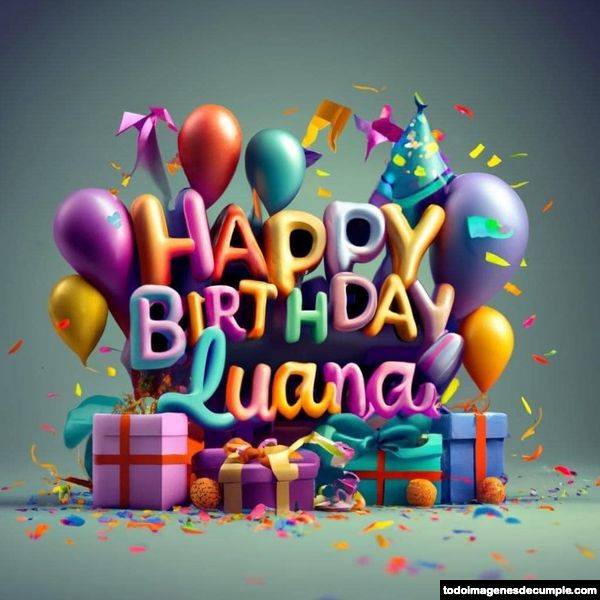 Imágenes de cumpleaños con nombres y familiares