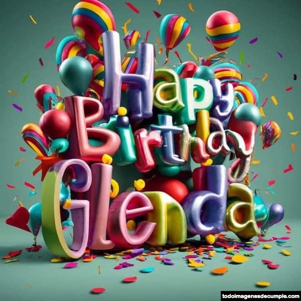 Imágenes de cumpleaños con nombres y familiares