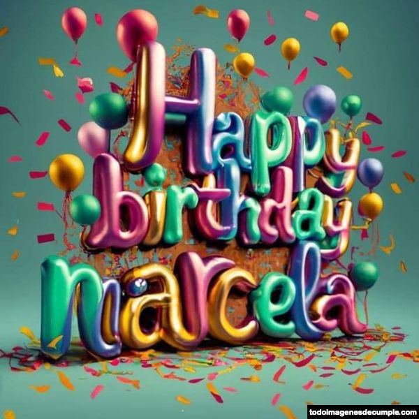 Imágenes de cumpleaños con nombres y familiares