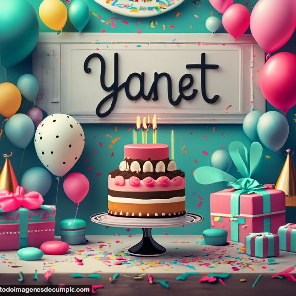feliz cumpleaños yanet