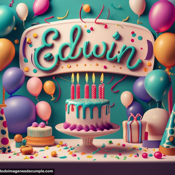 feliz cumpleaños edwin