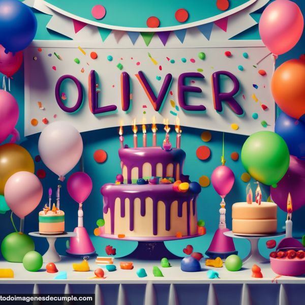 feliz cumpleaños oliver