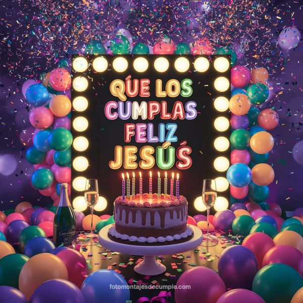 imagenes de feliz cumpleaños nombre jesus