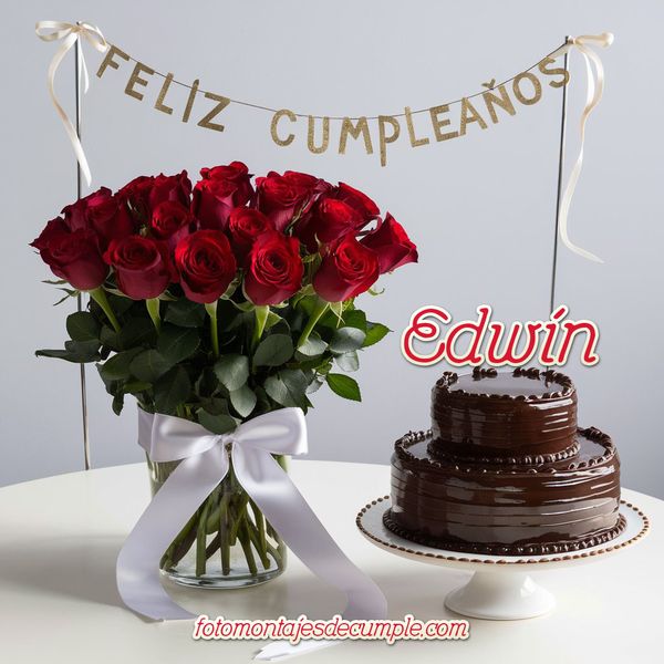 imagenes de cumpleaños con nombres edwin