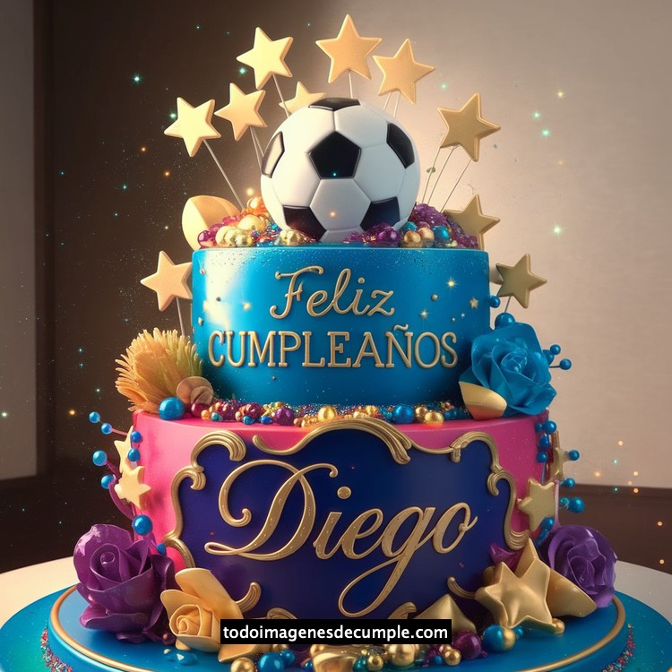 nombres feliz cumple futbol