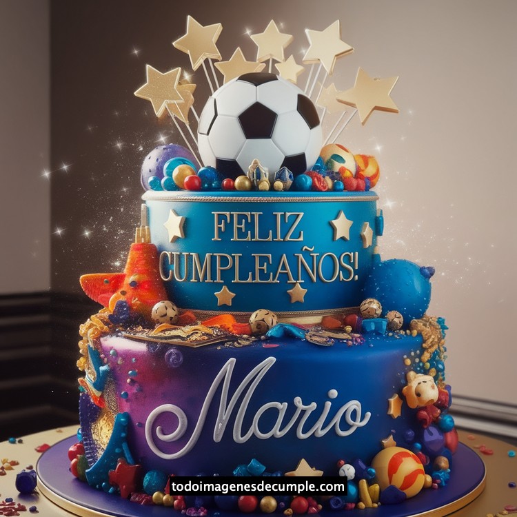 nombres feliz cumple futbol