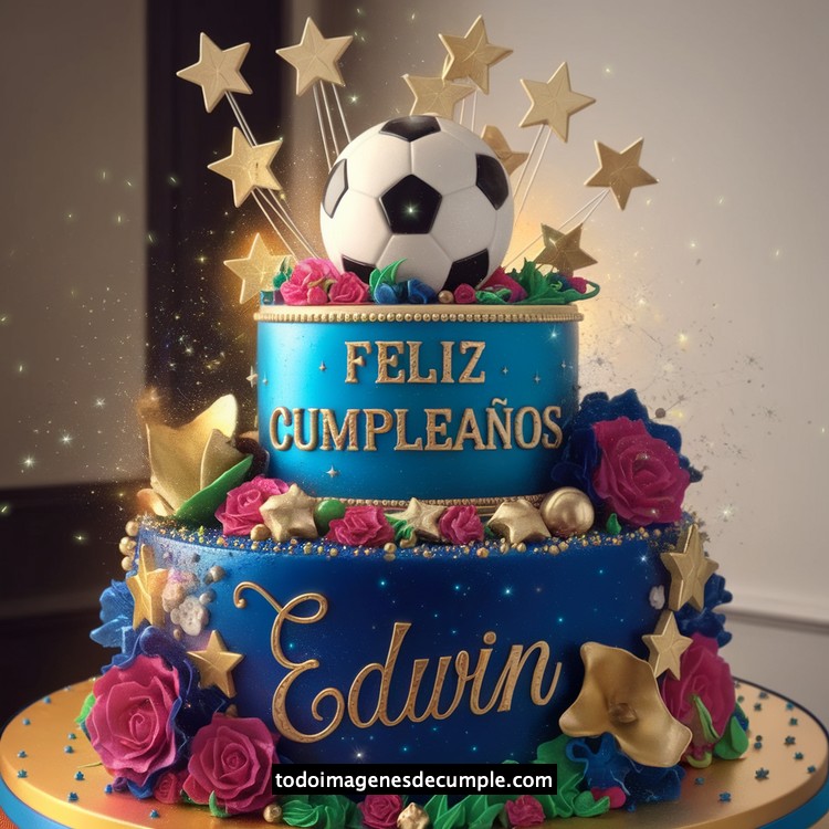 nombres feliz cumple futbol