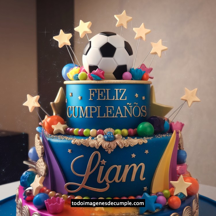 nombres feliz cumple futbol