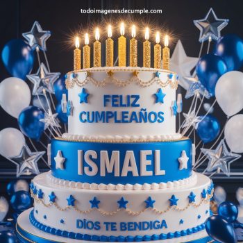nombre hombre feliz cumpleaños con pastel