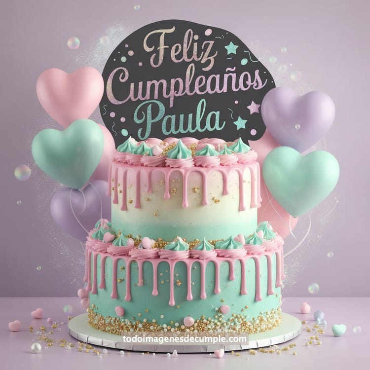nombres feliz cumpleaños mujer