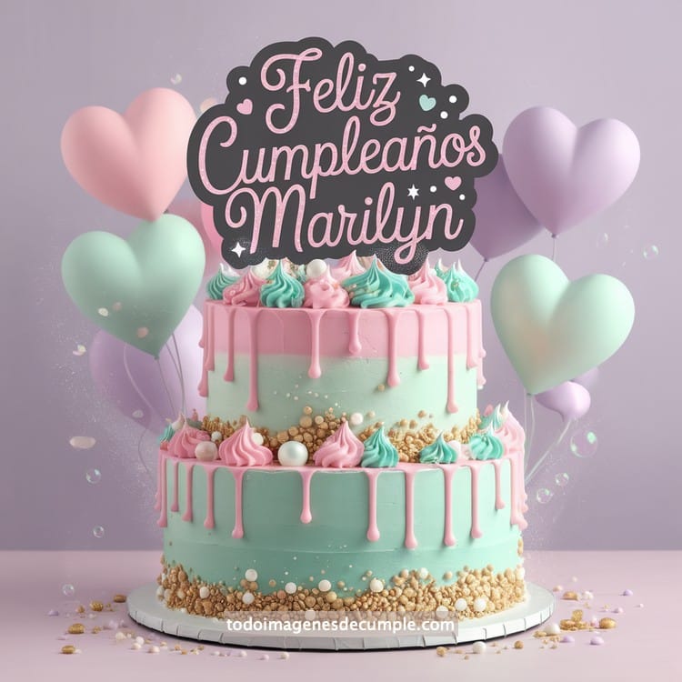 nombres feliz cumpleaños mujer