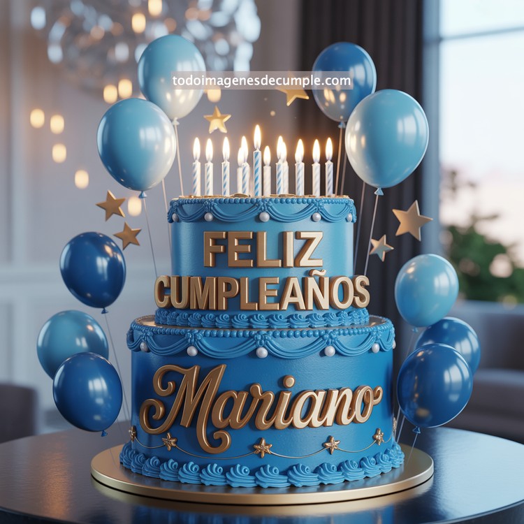 Nombres de feliz cumpleaños hombre