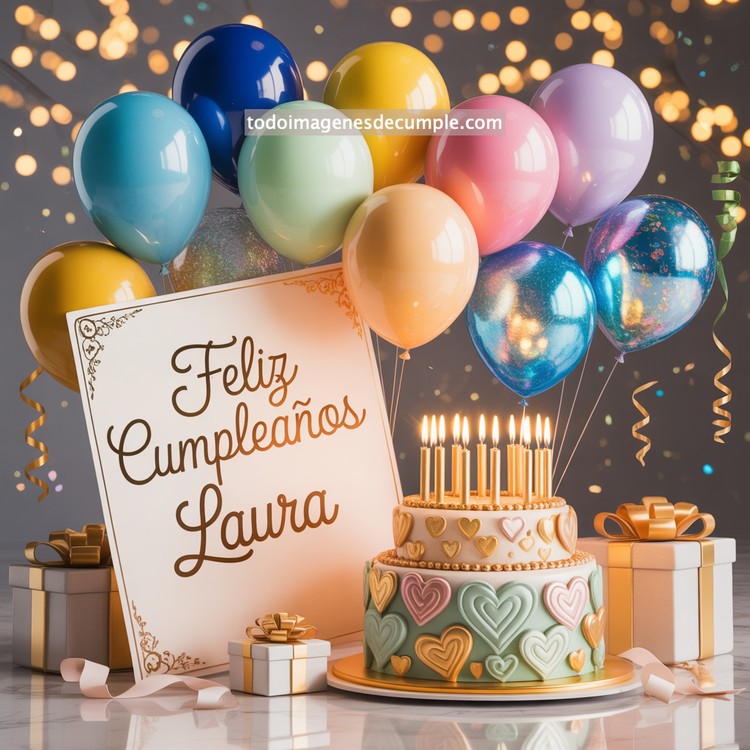nombres feliz cumpleaños mujer