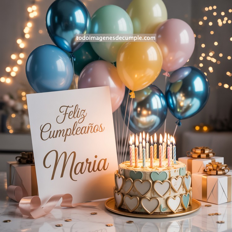 nombres feliz cumpleaños mujer